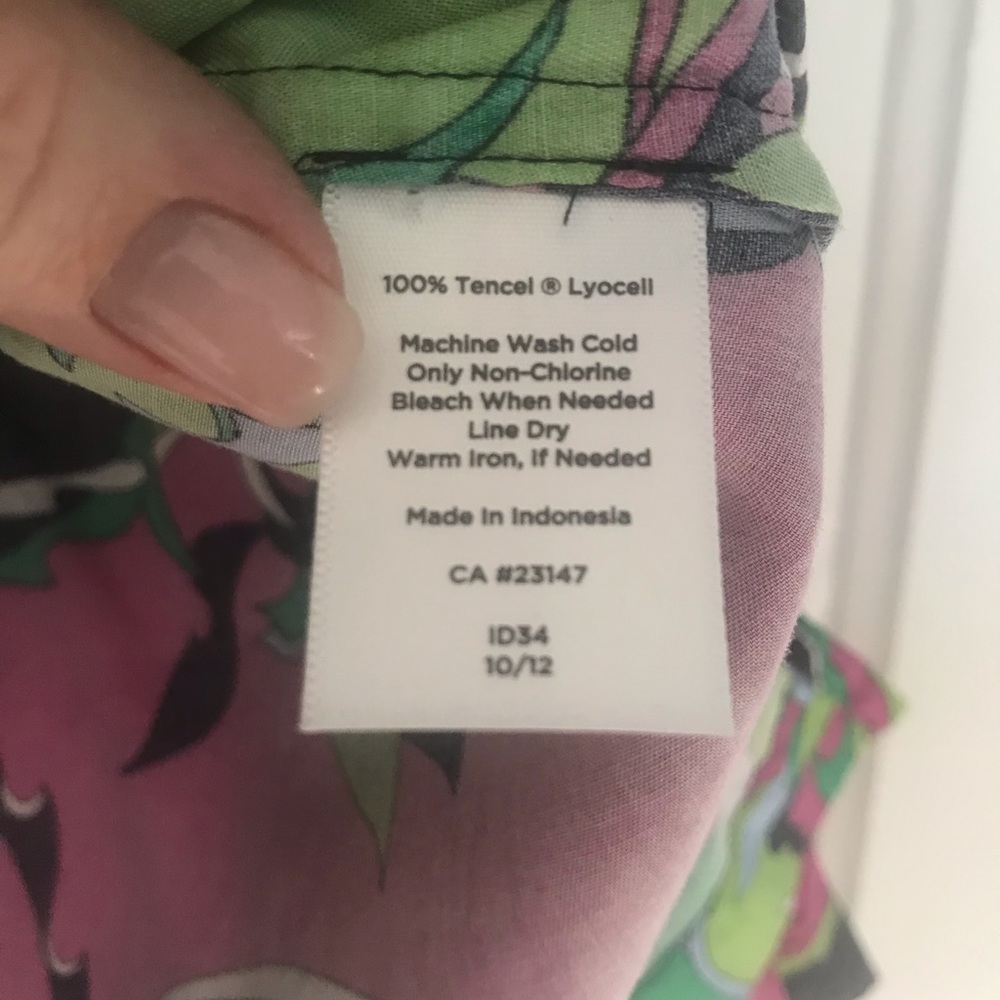 Talbots Multi Color Blouse - Picture 6 of 6